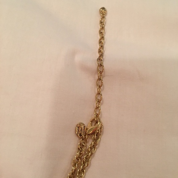 🦋 Cross with turquoise and pearl beads & Chain - Picture 3 of 3